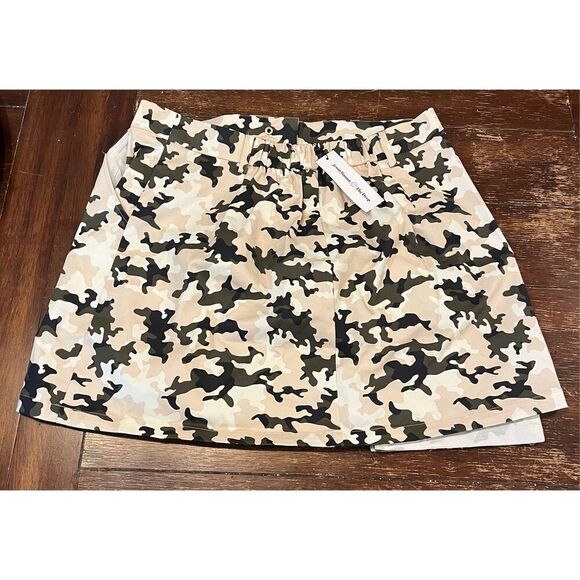 The Drop Women's Camouflage Print Cargo Mini Skirt - Picture 3 of 8